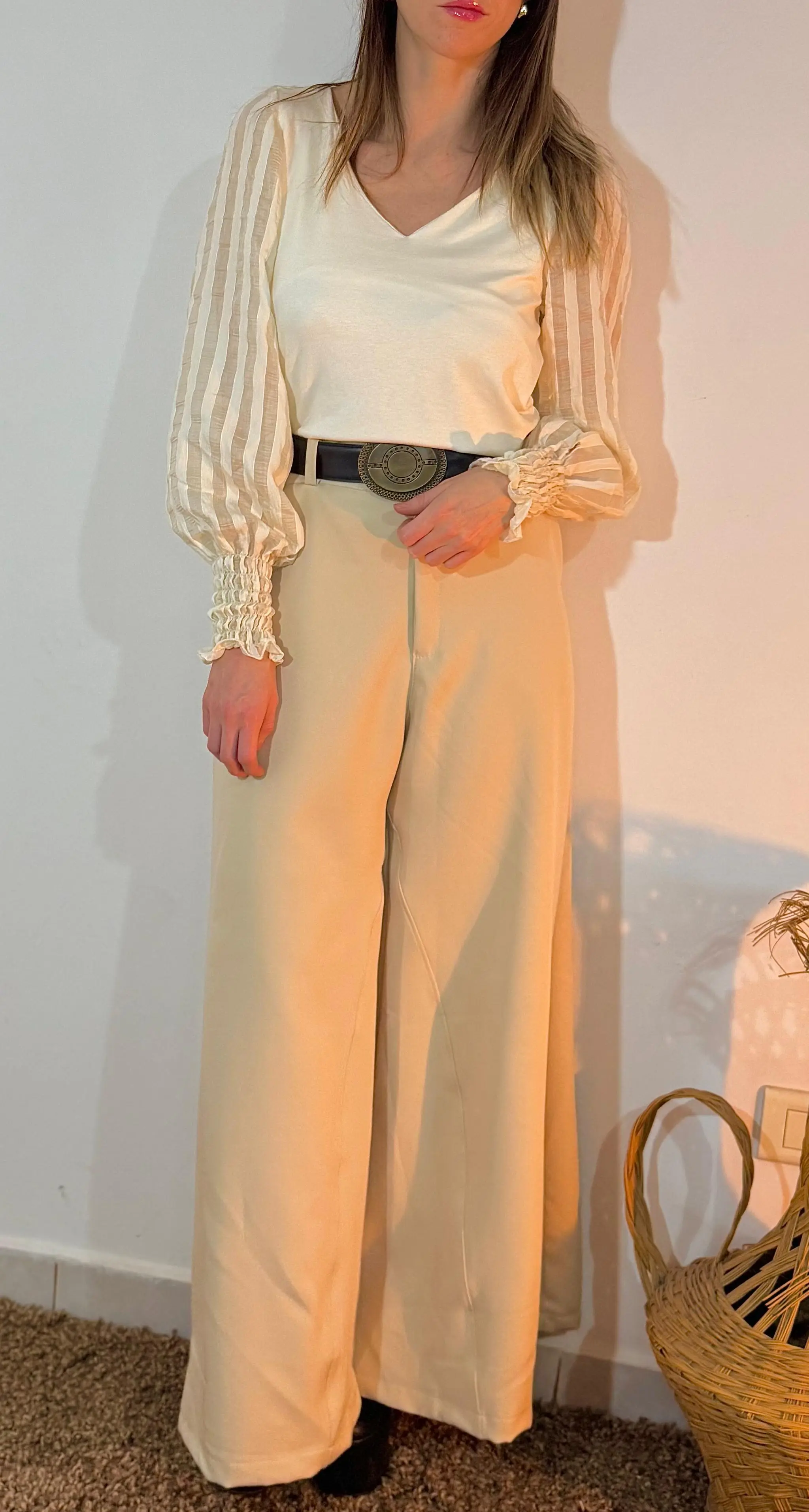 Pantalon Strina Wide Sastrero - imagen 12