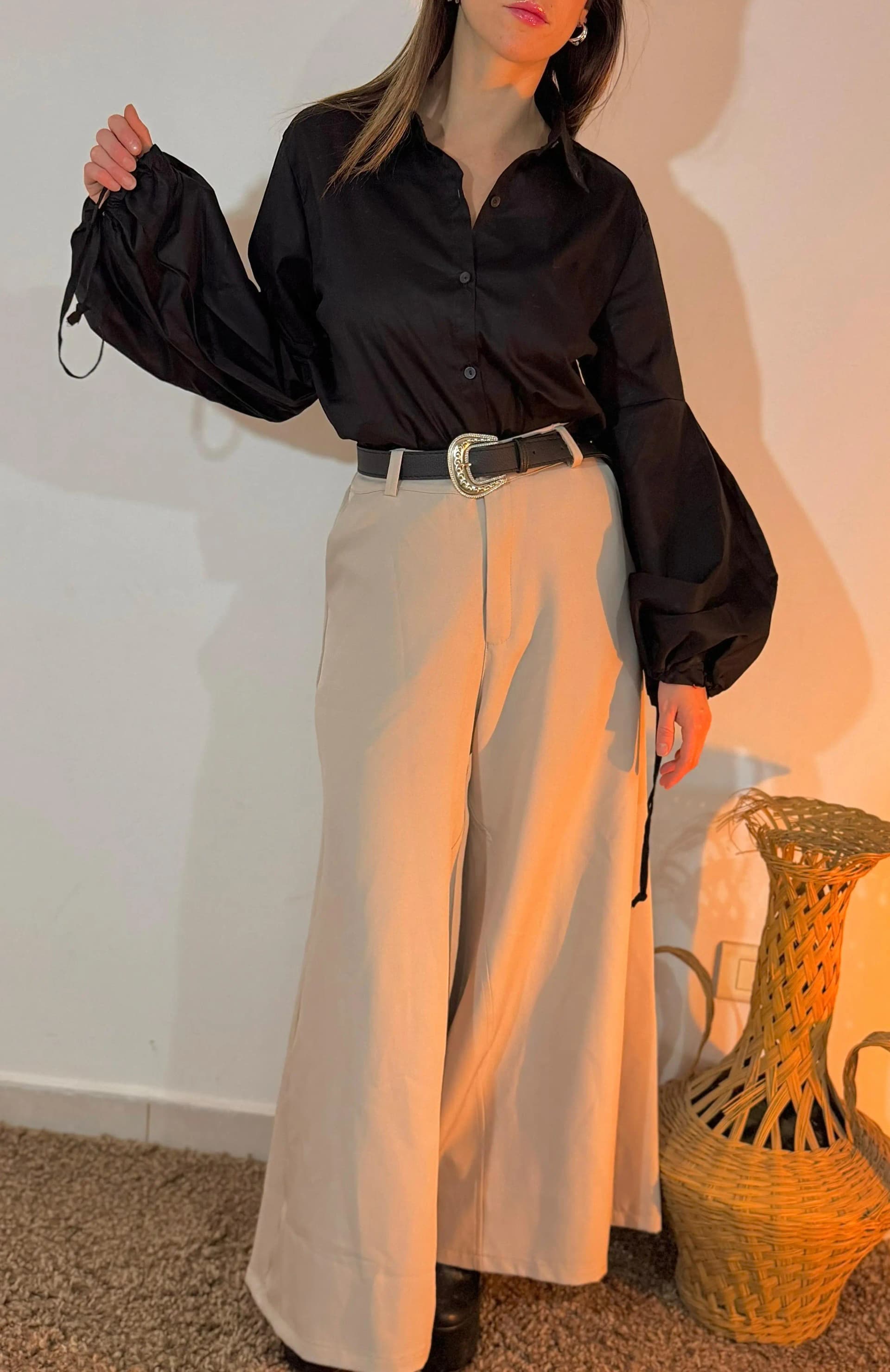 Pantalon Strina Wide Sastrero - imagen 6