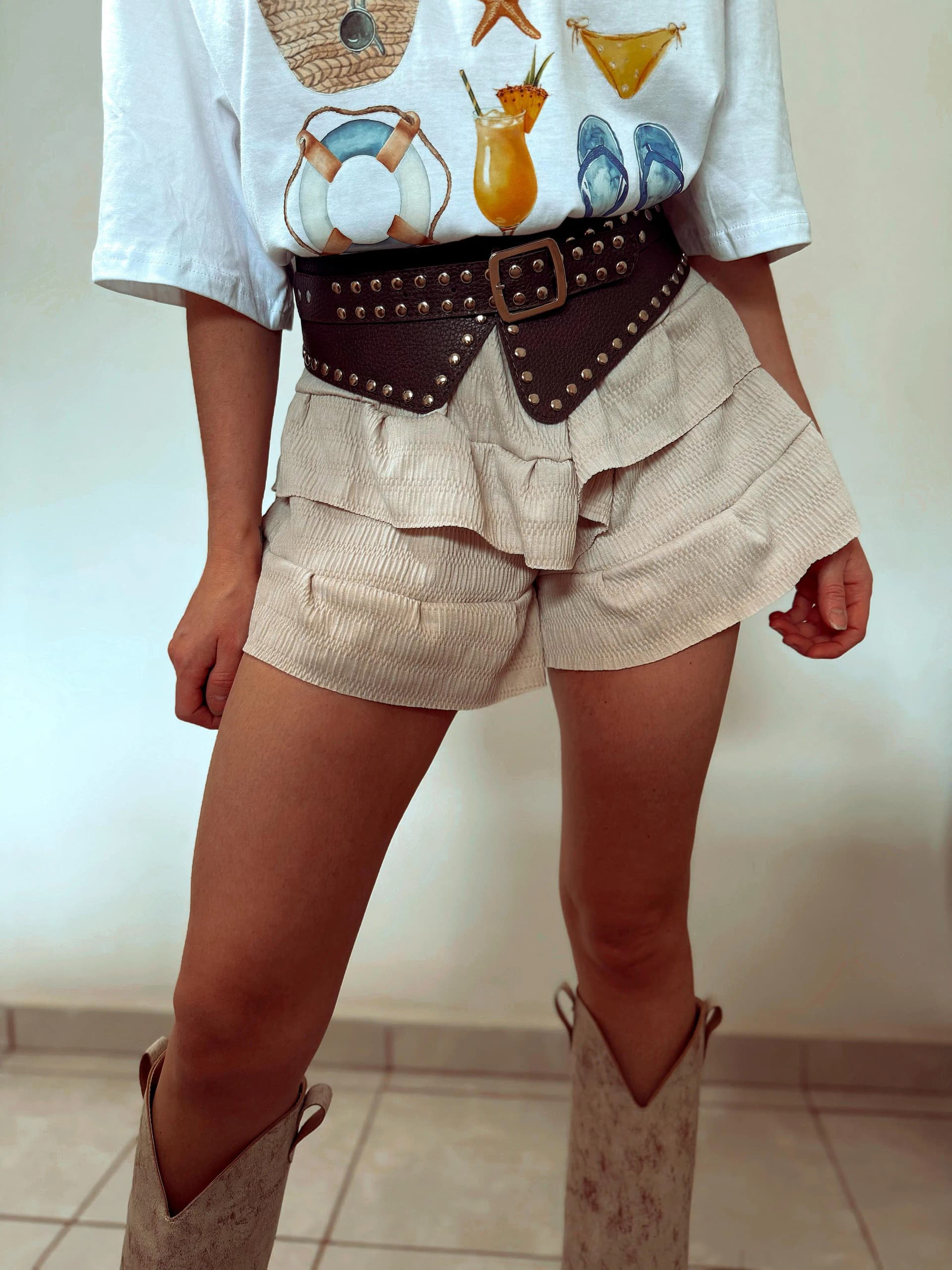 Short-Pollera Grace - imagen 3