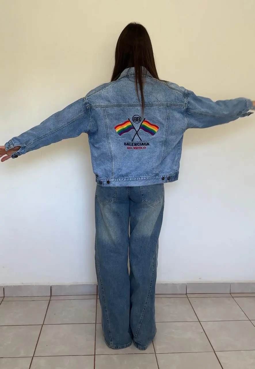 Campera de jean Balenciaga - imagen 3