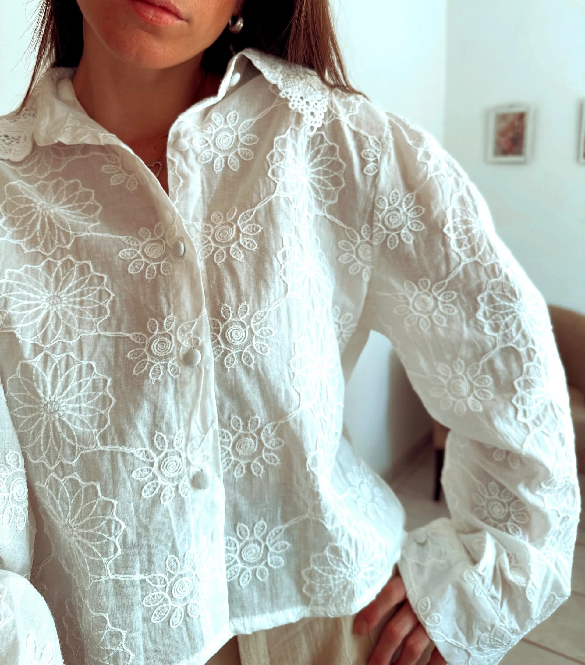 Camisa Flower - imagen 3
