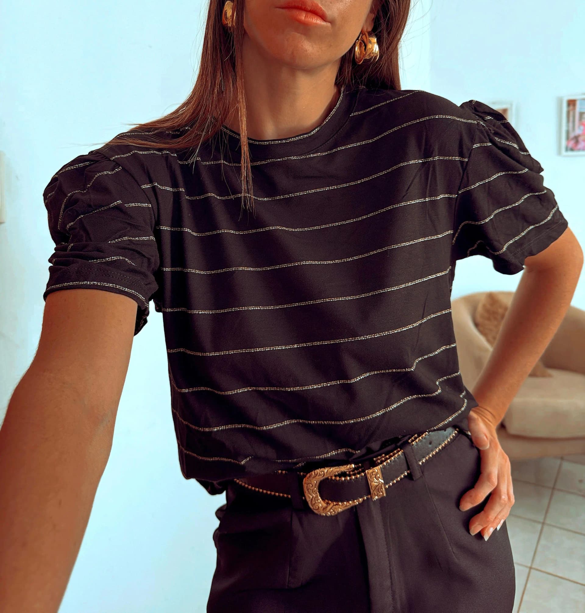 Remera Celine rayas  - imagen 8