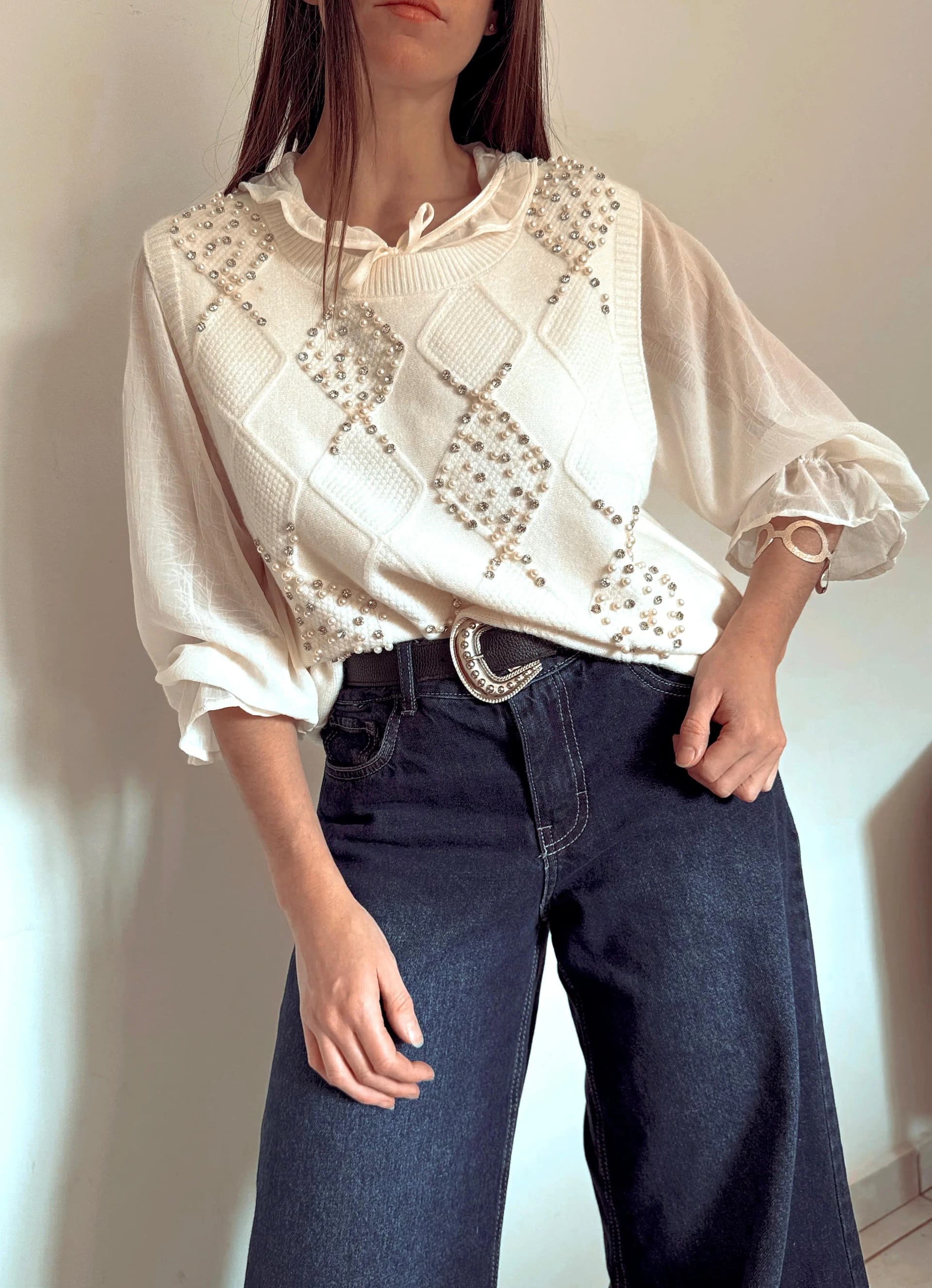 Chaleco Perlas Luxury - imagen 4
