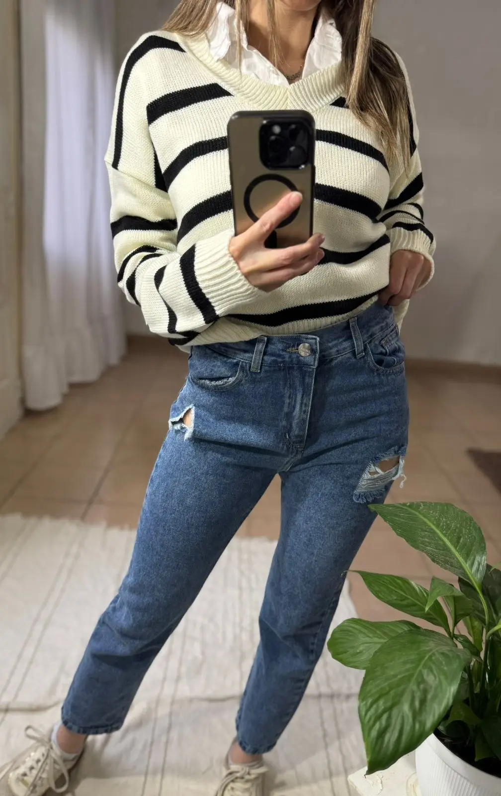 Jean Mom Nicole - imagen 1