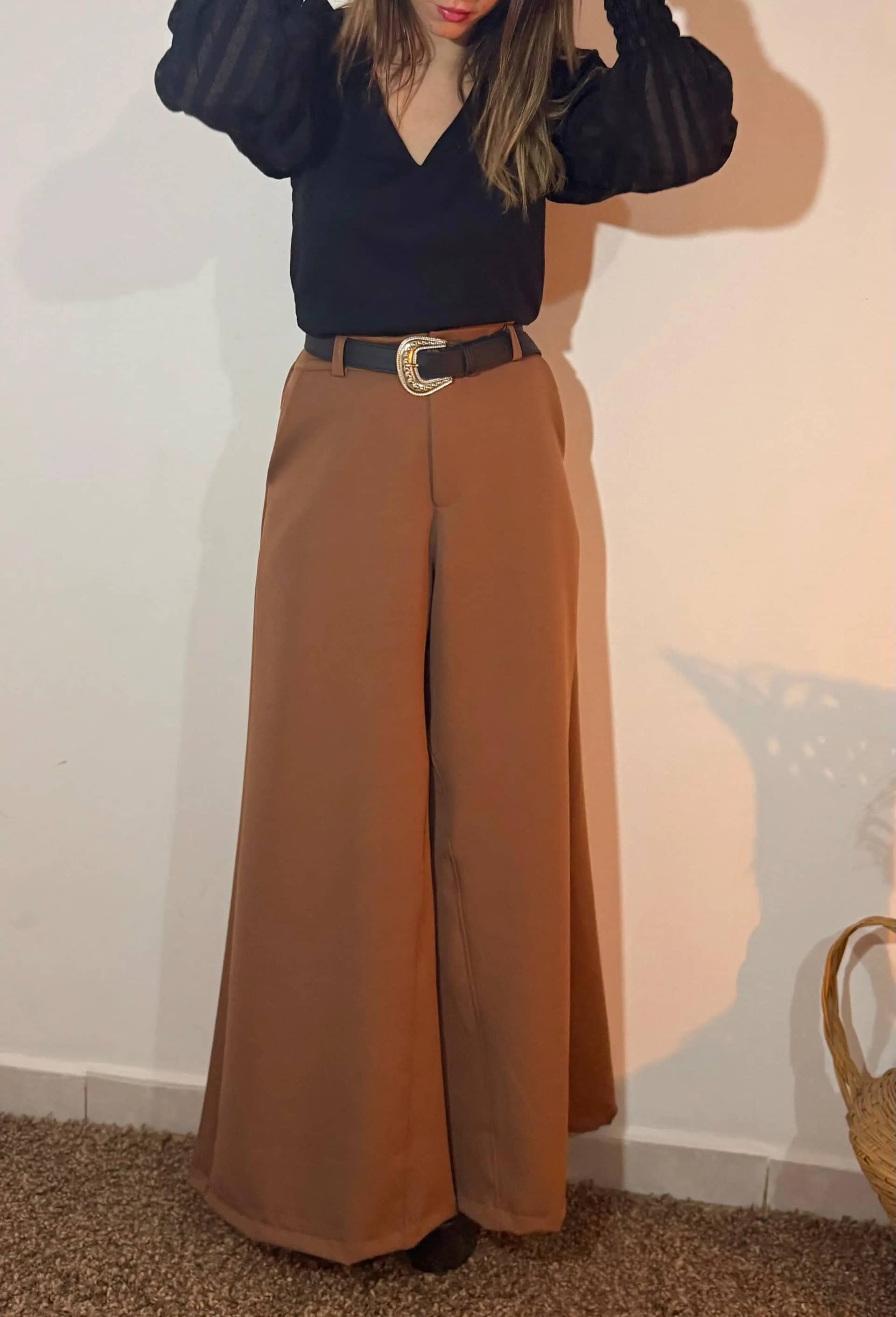 Pantalon Strina Wide Sastrero
