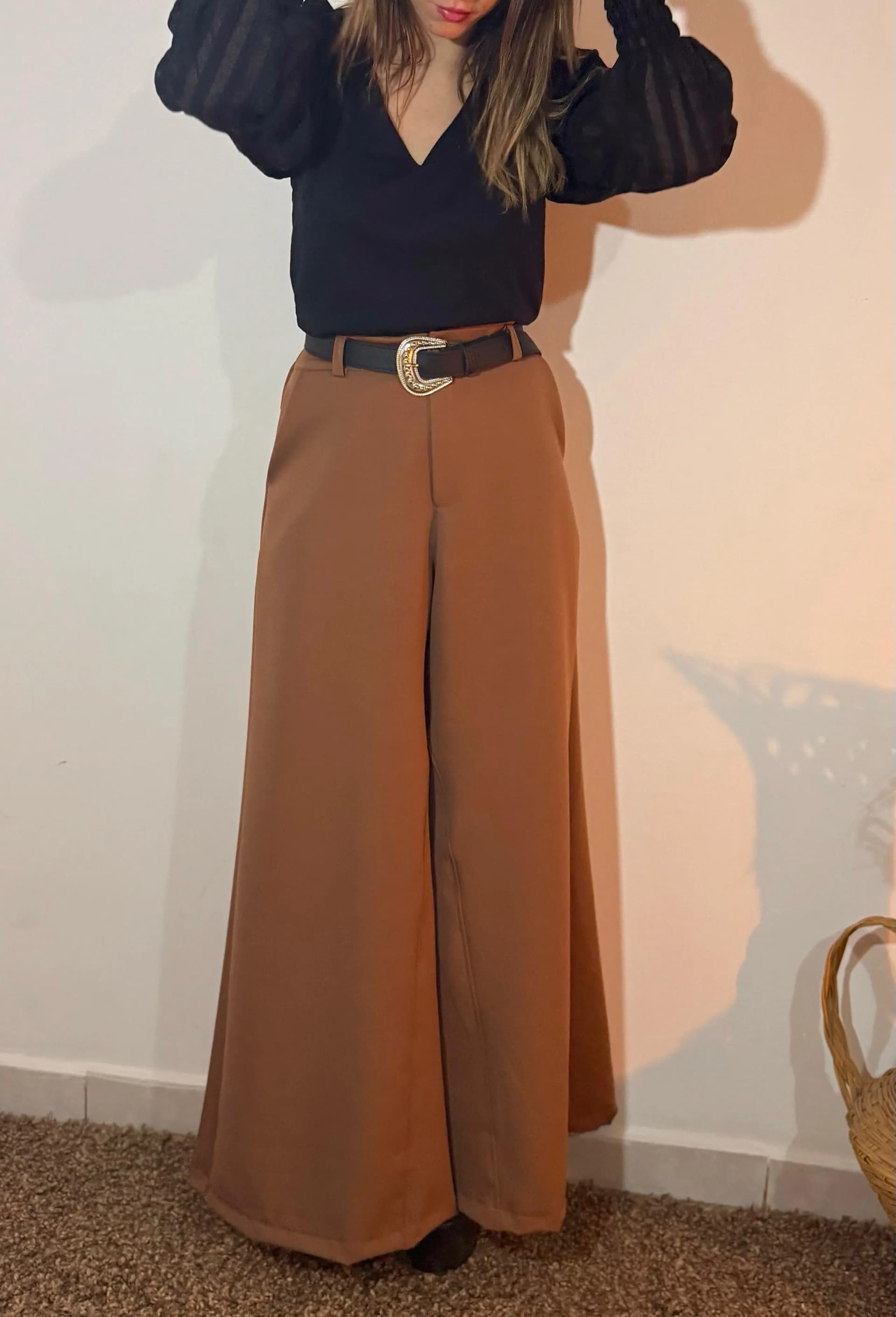 Pantalon Strina Wide Sastrero - imagen 1