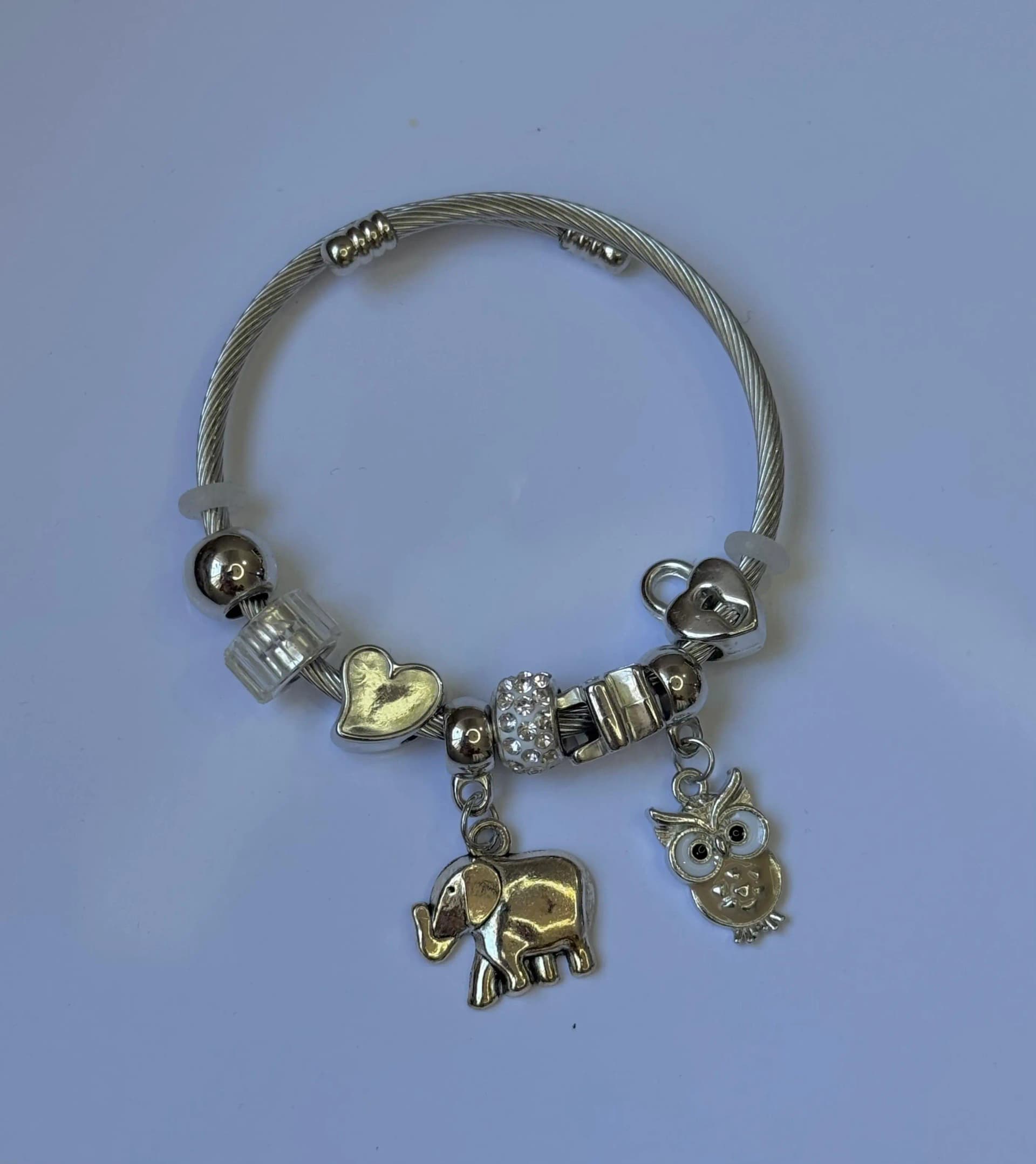 Pulsera Elefante Buho - imagen 1