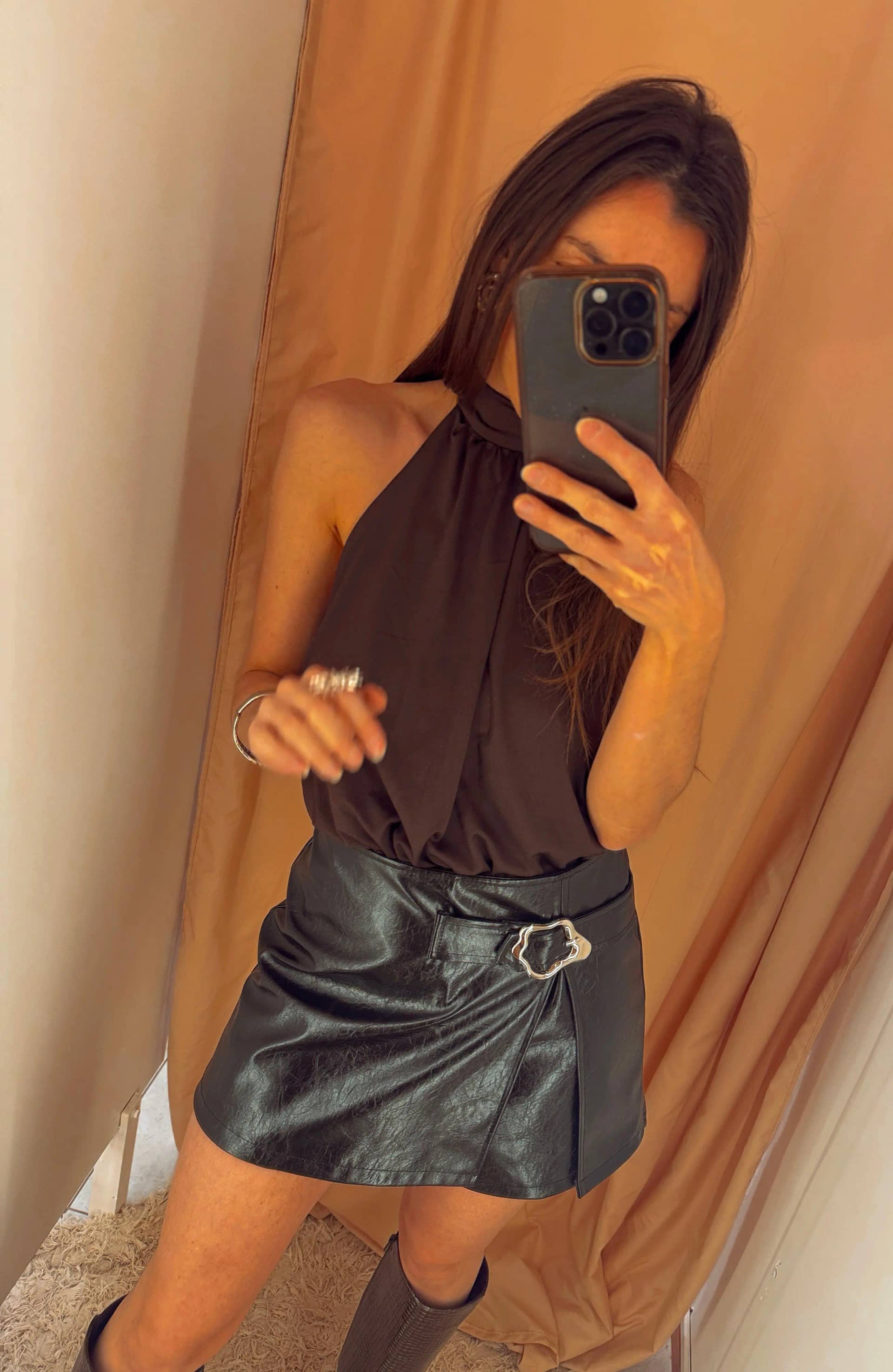 Skort Charol